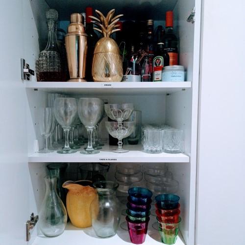 drinks cupboard