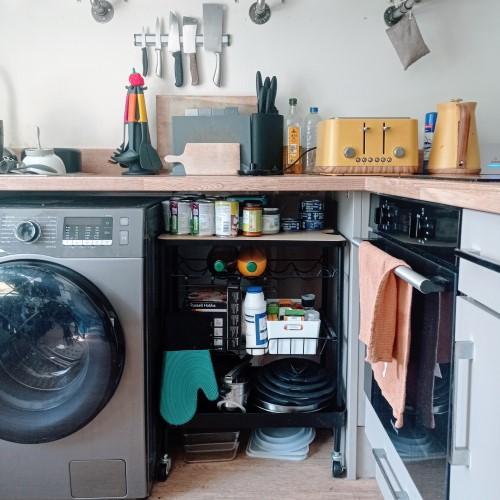 small kitchen extra storage