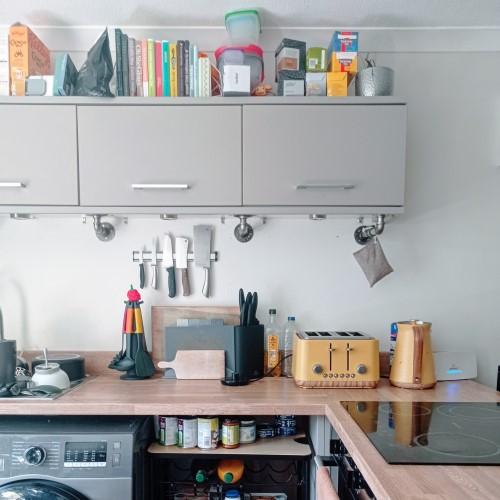 small kitchen organisation